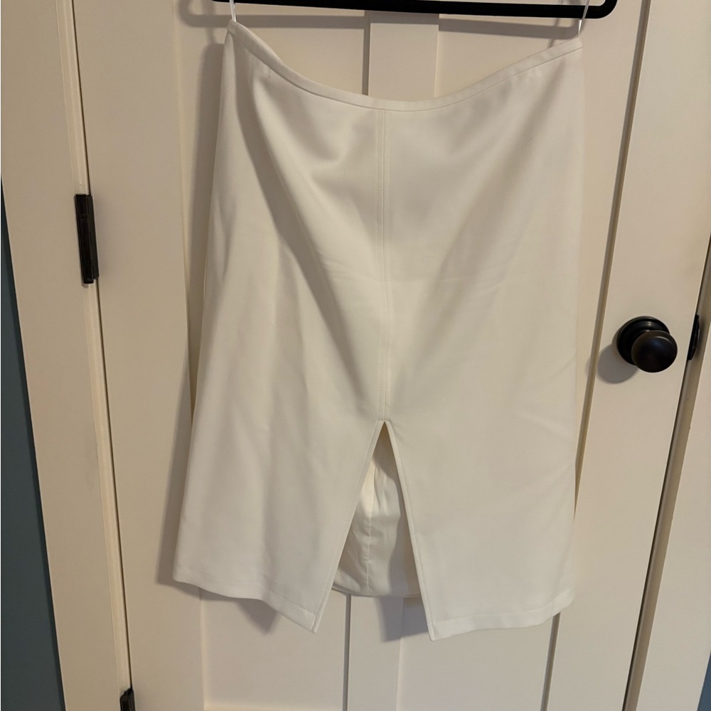 J. Crew Cream Skirt